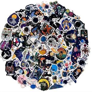 Holographic Astronaut Stickers